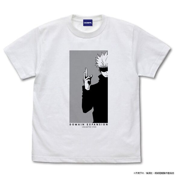 Jujutsu Kaisen Anime Manga Satoru Gojo Cospa T-shirt White Large - New - US - Picture 1 of 5
